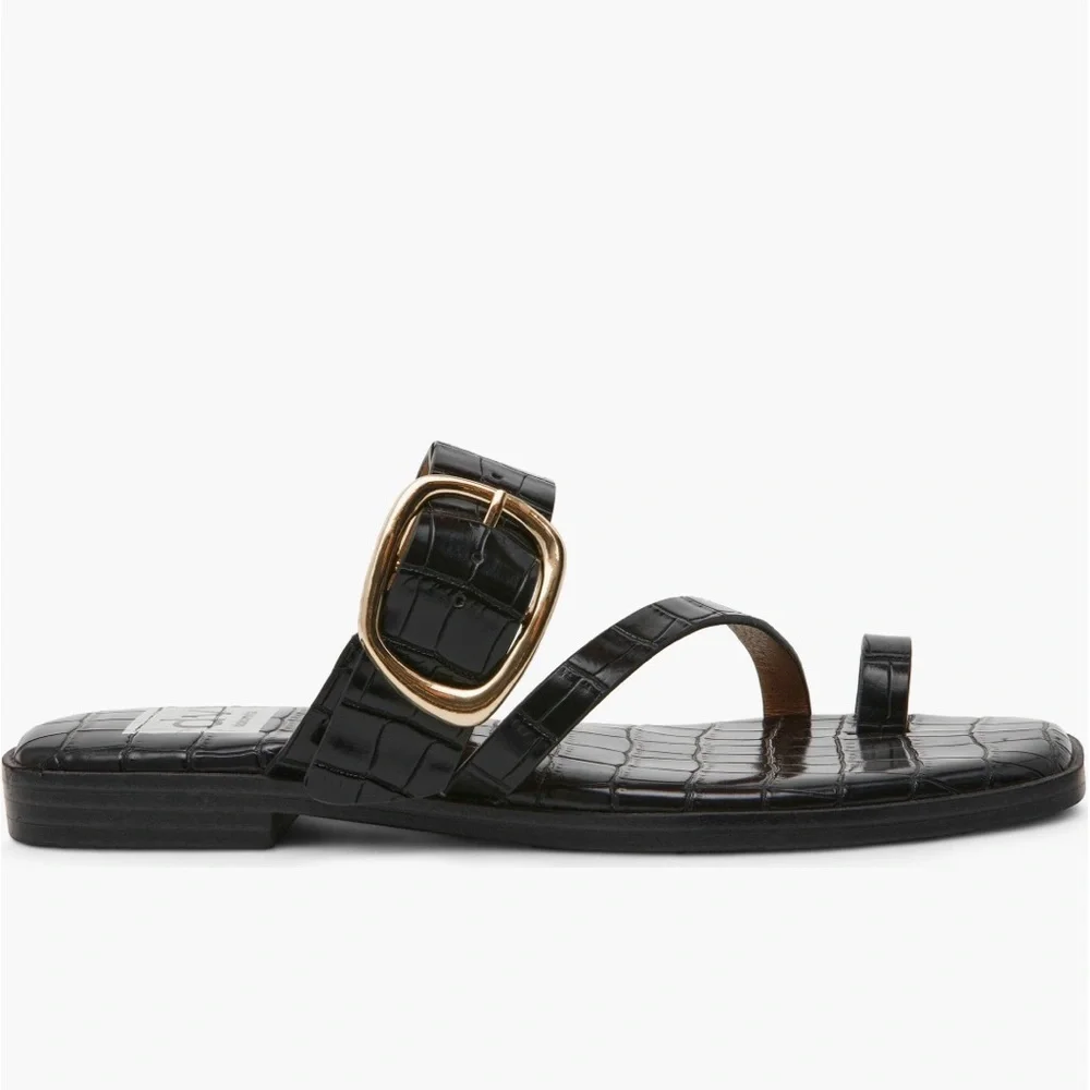 DV by Dolce Vita - Makai Toe Loop Buckle Sandal - Picture 3 of 9